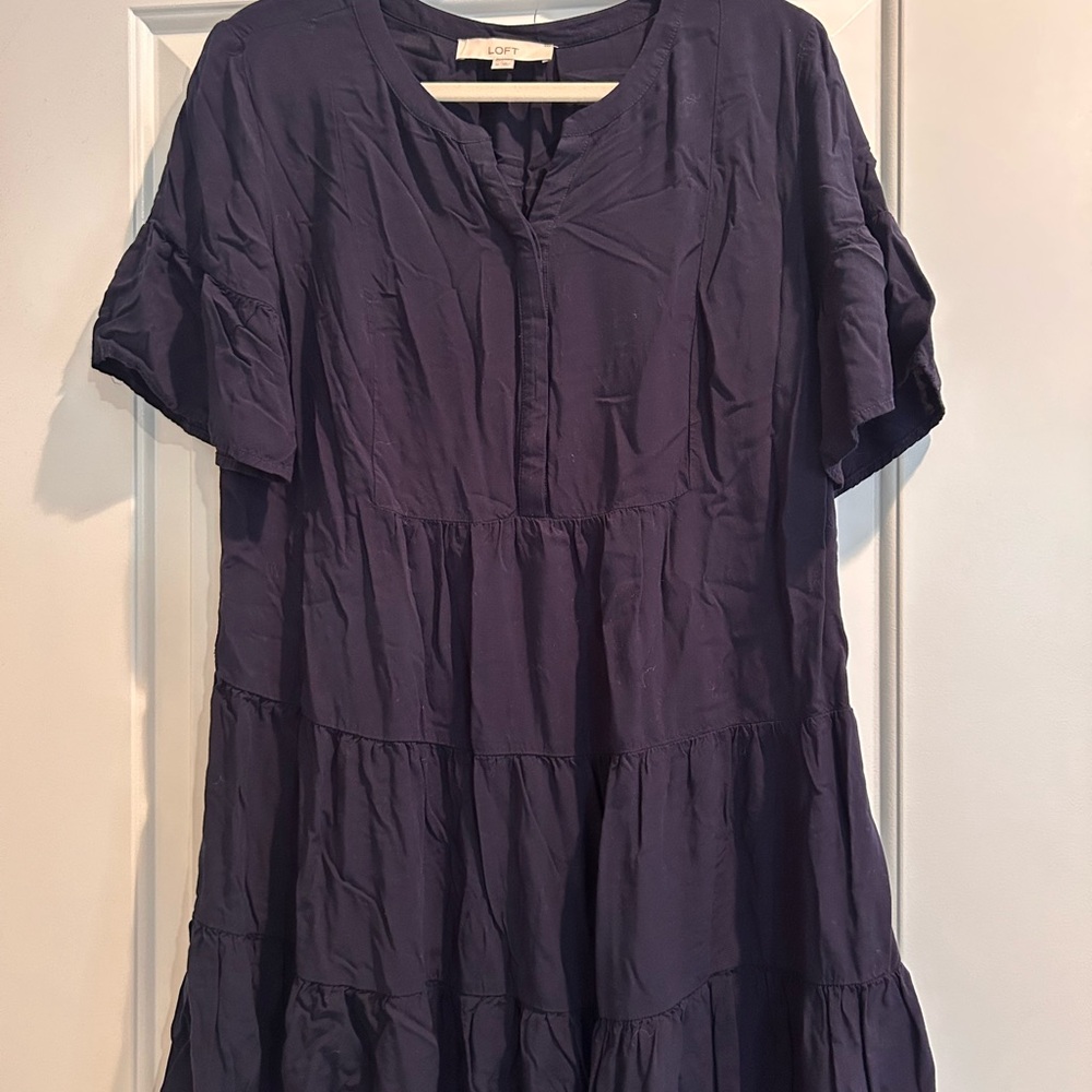 Loft Women's Navy Dress